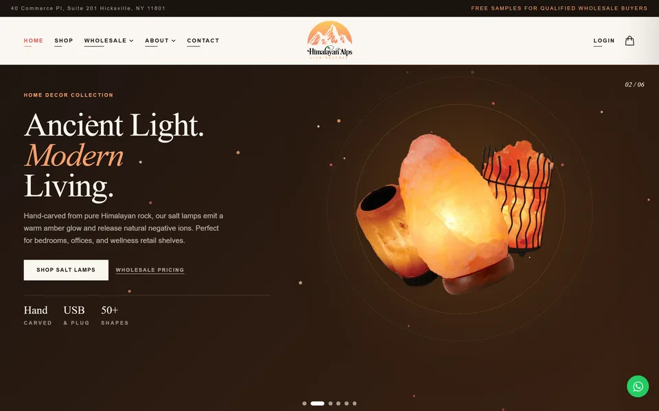 Website we built for himalayanalps.com
